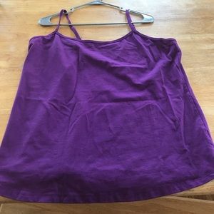 Lane Bryant tank top in purple, size 14/16