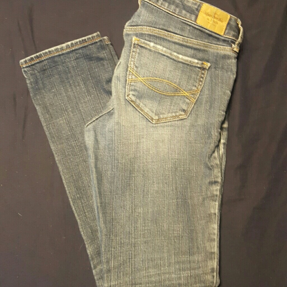 A & F skinny jeans