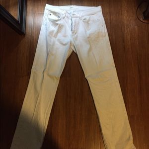 Joes jeans white denim