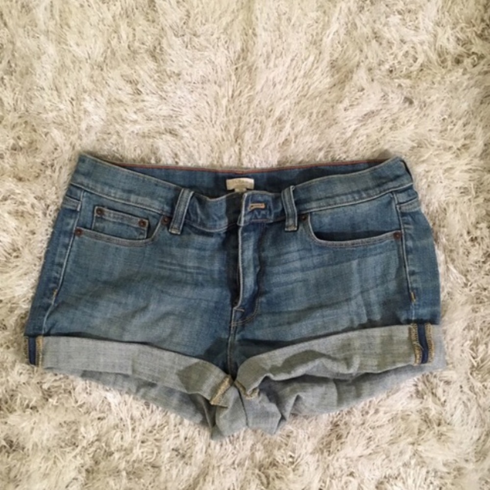 J.crew jean shorts