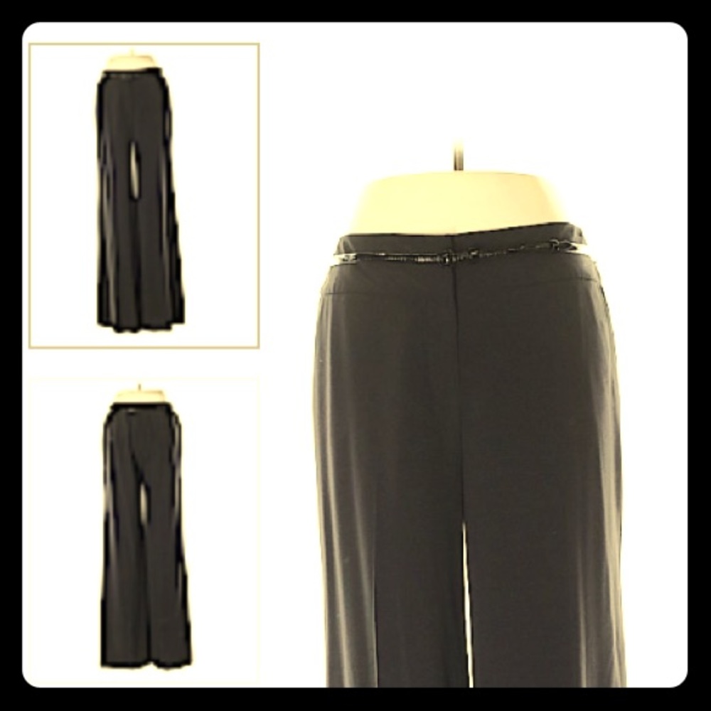 Tahari Wide Leg Dress Pants