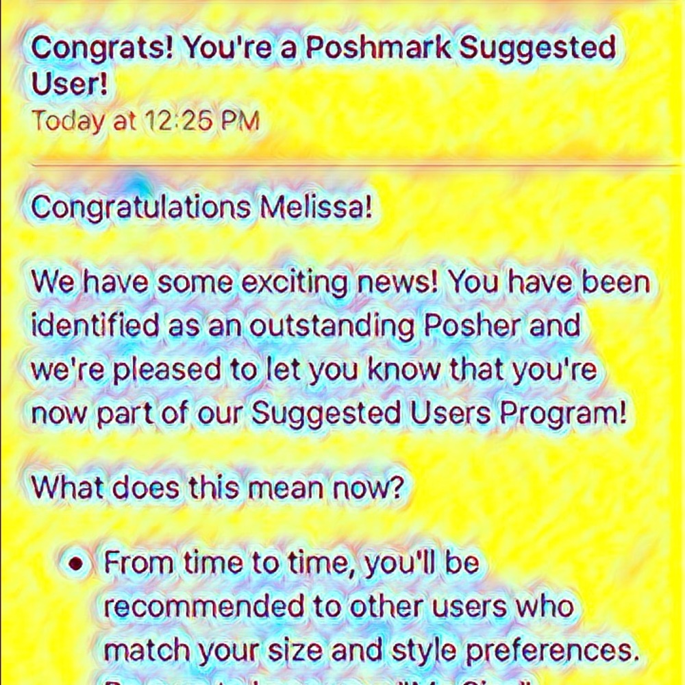 I'm a Suggested User!! 🎉💕