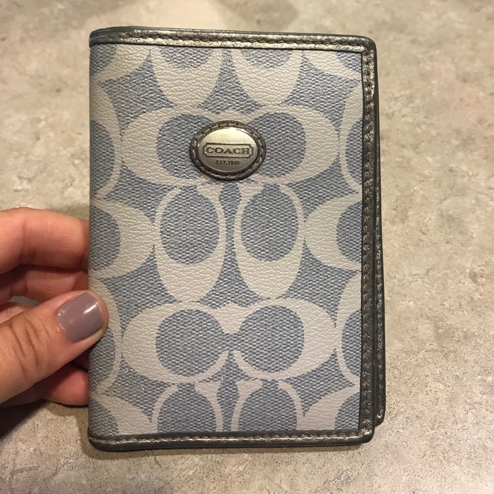 Coach passport wallet