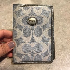 Coach passport wallet