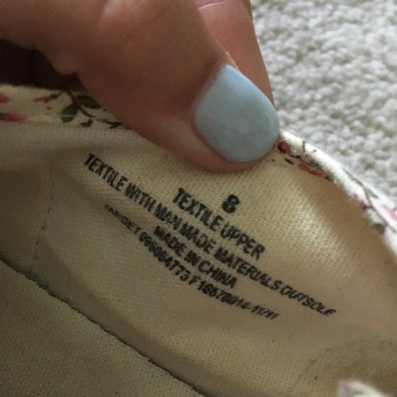 Floral Mossimo Supply Co slip ons - Picture 3 of 4