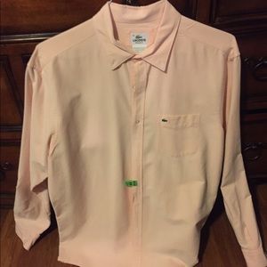 Lacoste pastel Button Down