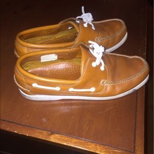 Brooks brother leather boat shoes