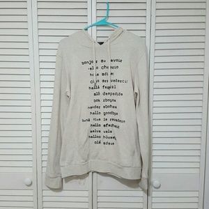 Cream Colored Sweatshirt