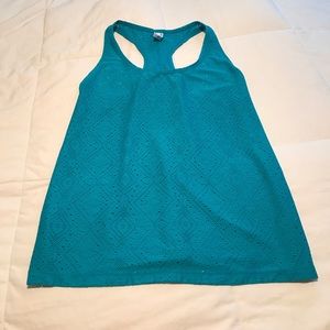 Teal Athletic Tank Top - Old Navy