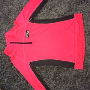 Victoria's Secret PINK quarter zip running jacket