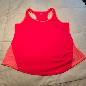 Pink Athletic Tank Top - Old Navy