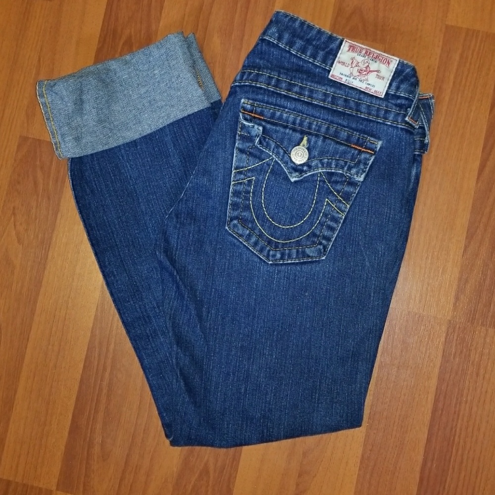True Religion crop Jeans