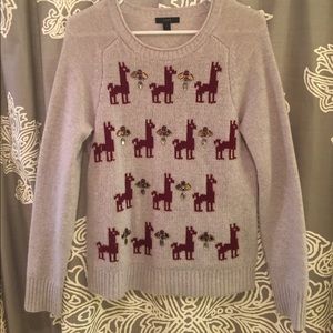 J. Crew Llama Sweater