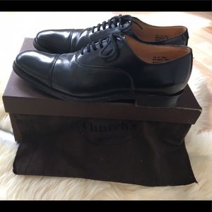 Church's Men's Black Leather Oxfords