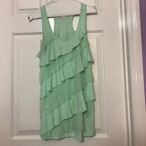 Mint tank top
