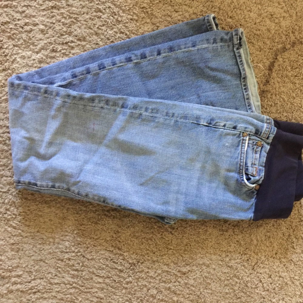 A Pea in the Pod 7 for all mankind jeans