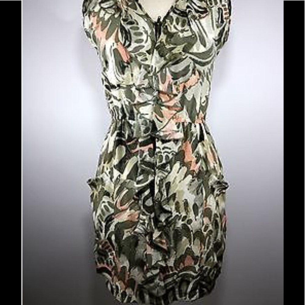 Anthropologie Silk Dress CHARLIE AND JADE
