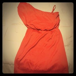 🍊🍊🍊Orange shoulder dress 🍊🍊🍊