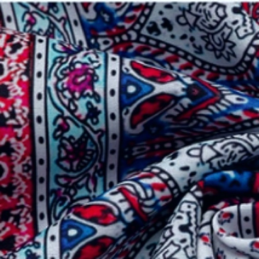 Beaux Slip DRESS Printed Tunic Top 
NEW Paisley - Picture 6 of 6