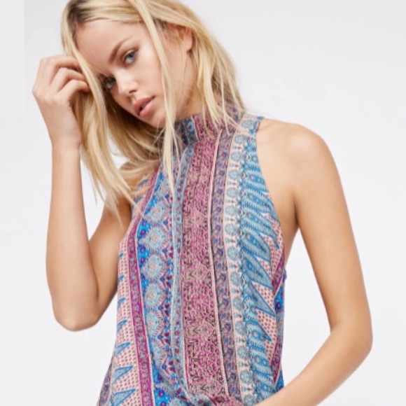 Beaux Slip DRESS Printed Tunic Top 
NEW Paisley - Picture 2 of 6