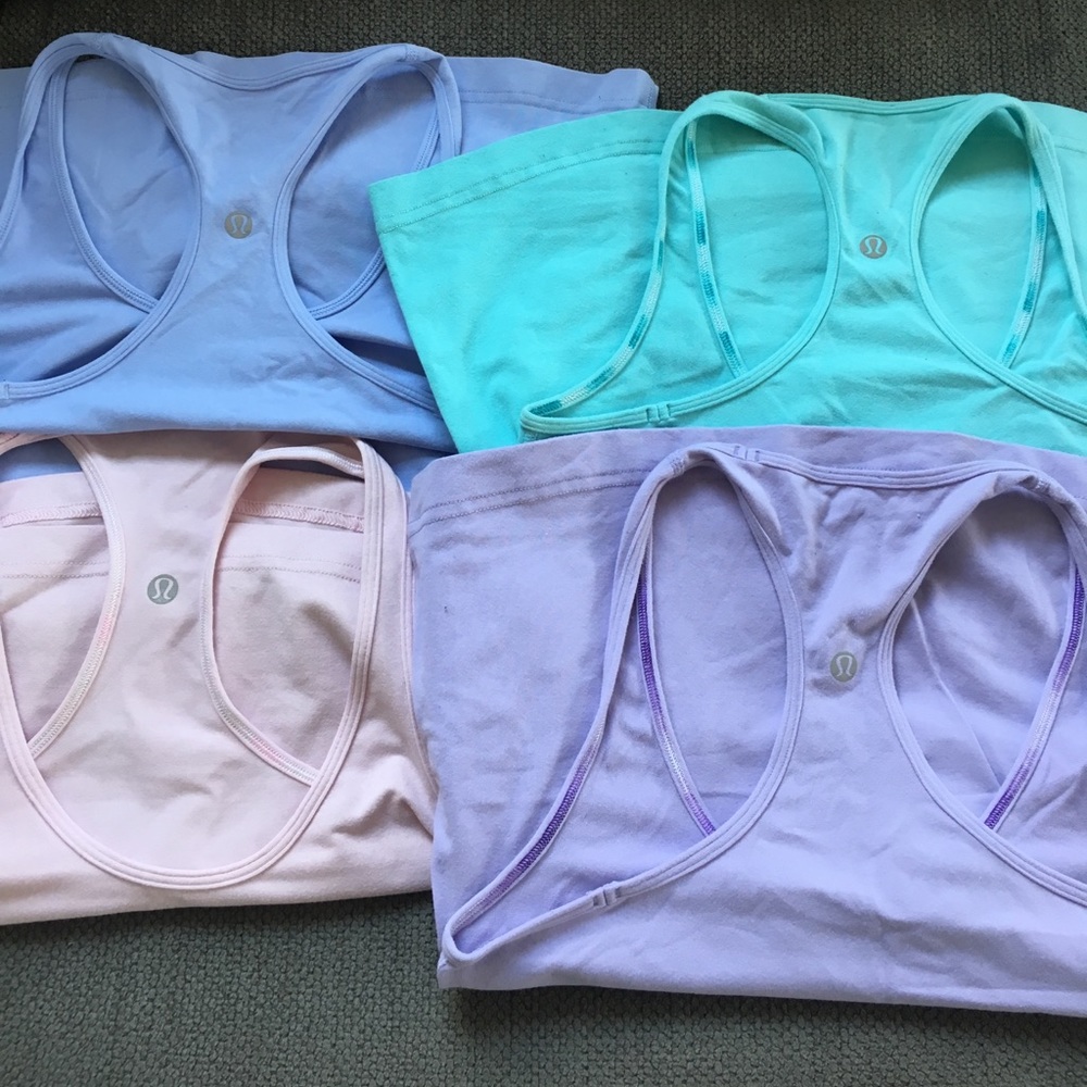BUNDLE DEAL : lululemon athletic razor back tanks