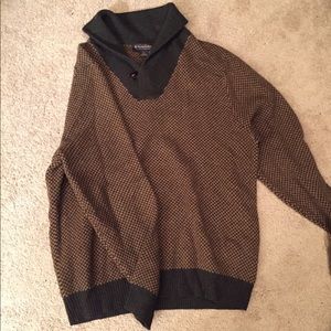 Brooks brothers shawl collar sweater