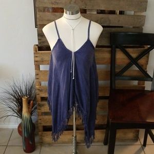 Spaghetti strap tank top