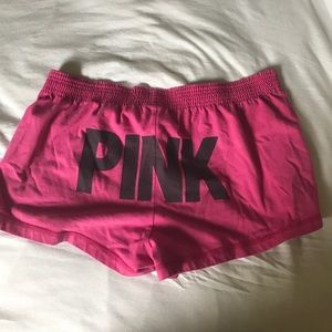 VS PINK pink shorts