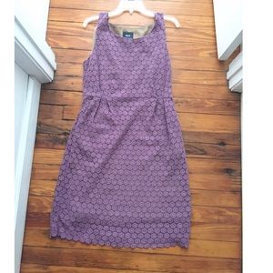 Anthropologie Brand "Maeve" Purple Eyelet Dress