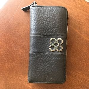 Authentic Black, leather coach wallet