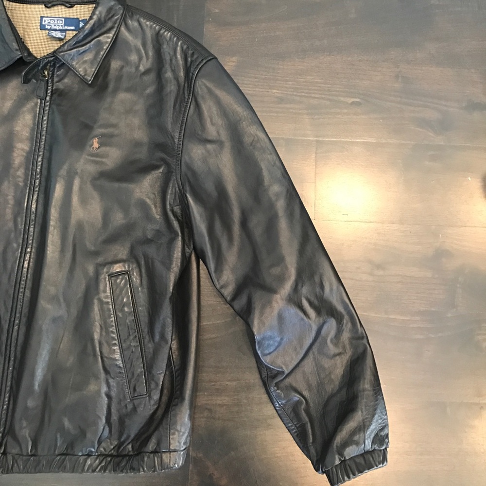 Polo Ralph Lauren Leather Jacket_3