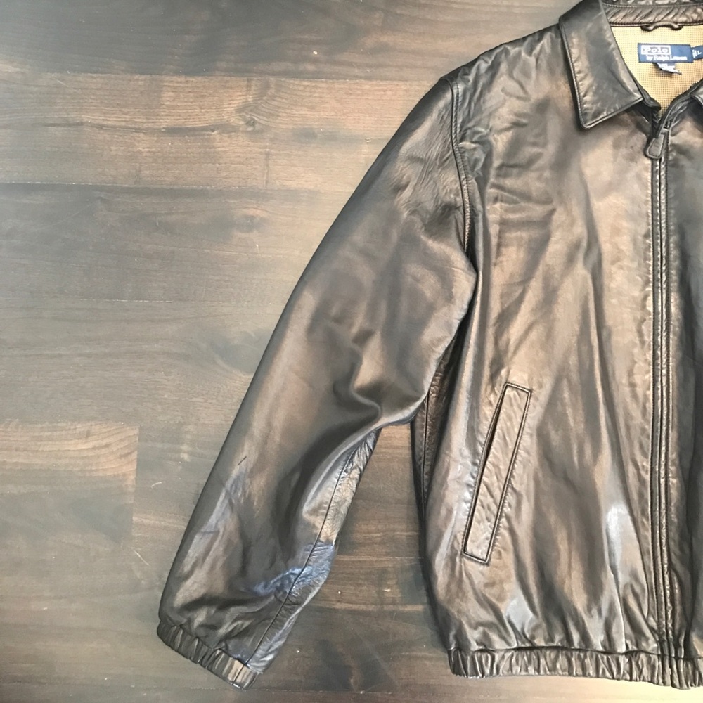 Polo Ralph Lauren Leather Jacket_4