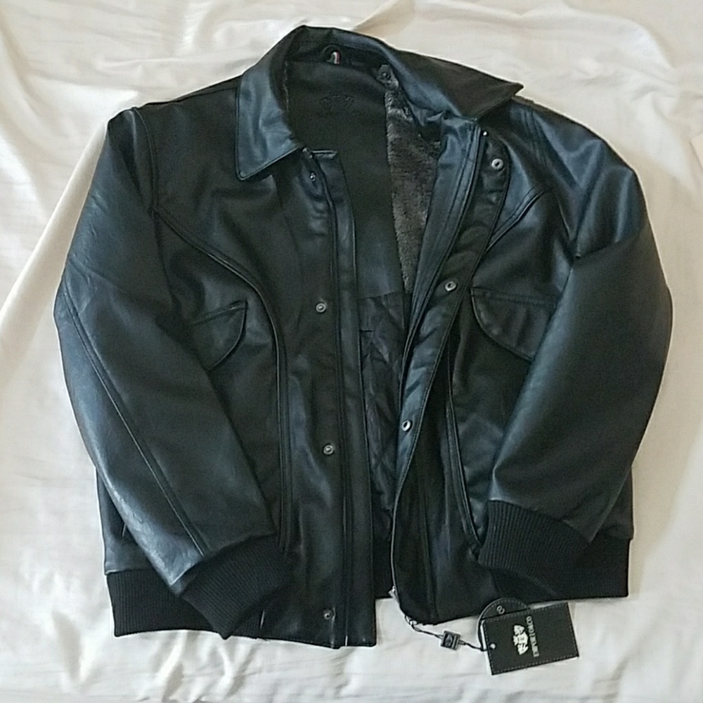 Emporio and Co leather jacket