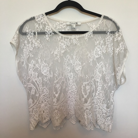See Through Floral Top - Picture 1 of 2