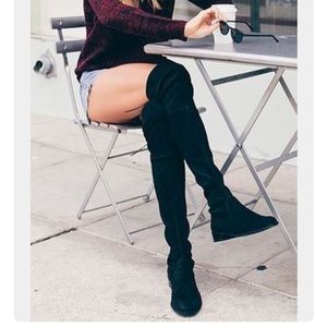 Vince Camuto Caddea Black Thigh high boot 7.5 NWT