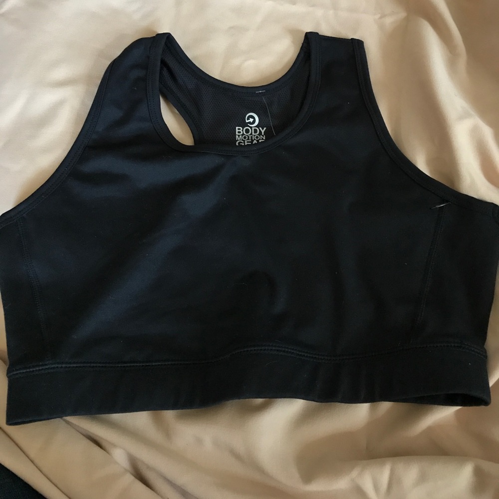 Black Sports Bra
