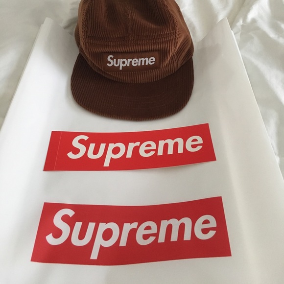 Supreme Other - Supreme corduroy brown hat.