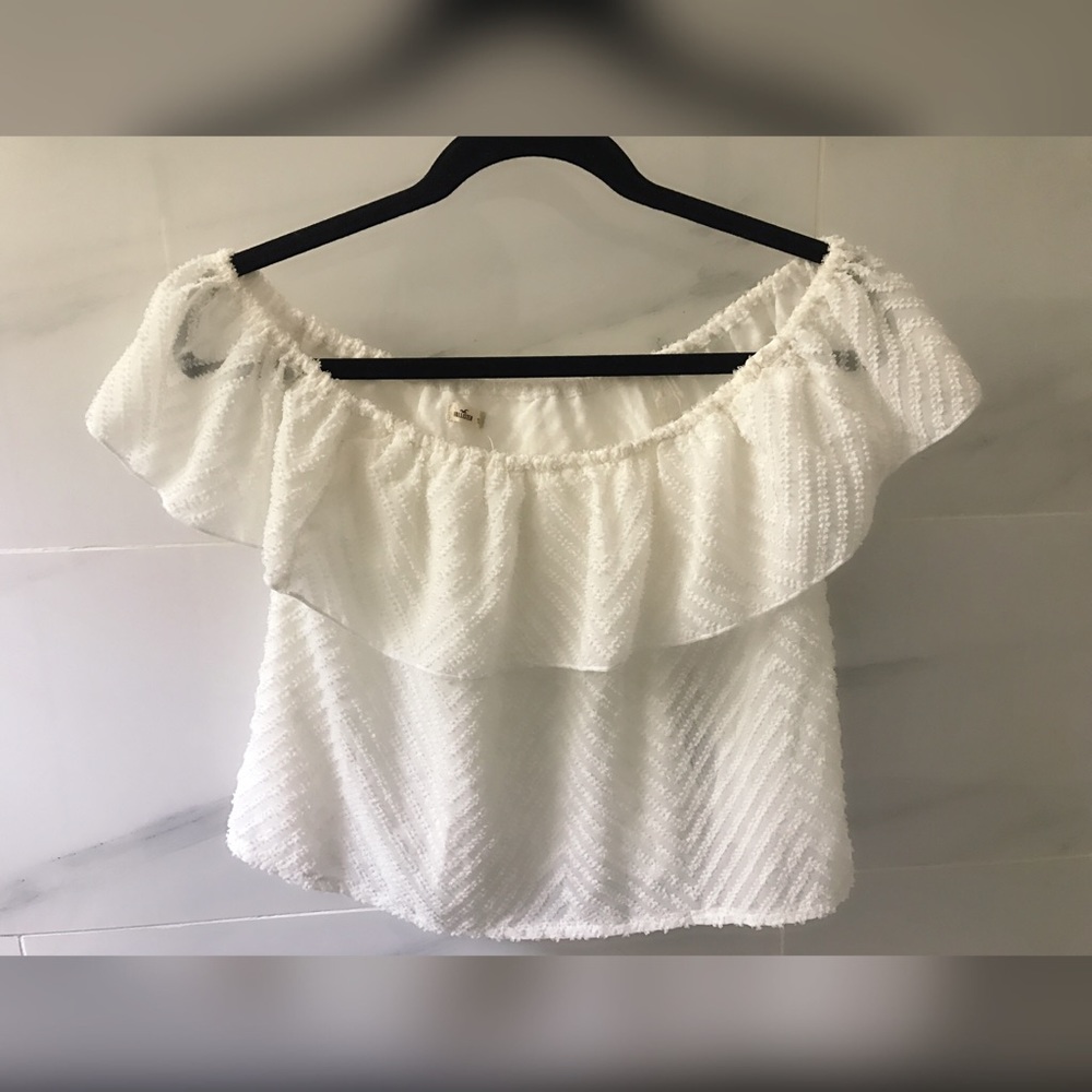 Hollister off the shoulder top