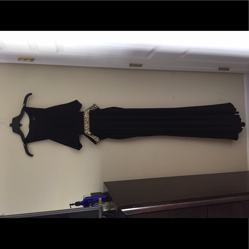 Elegant side slit Camille dress