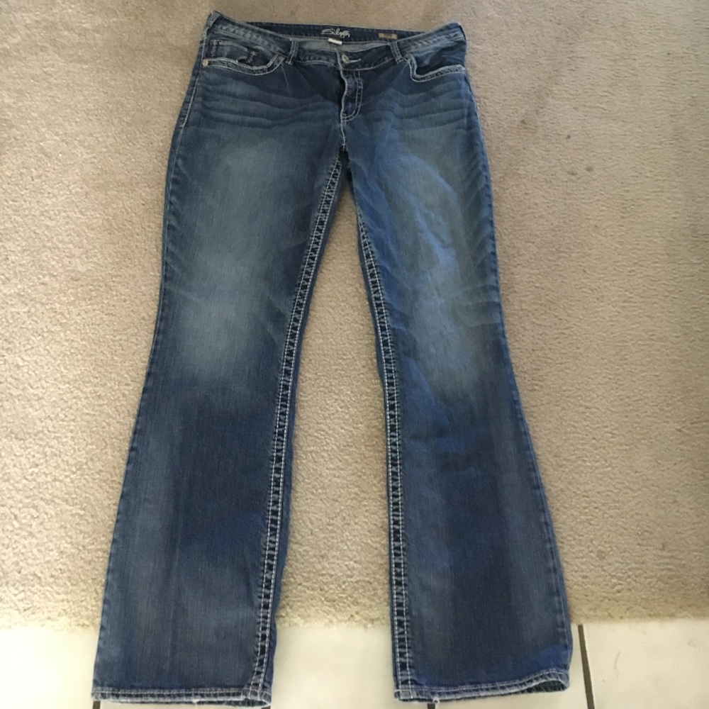 Silver suki jeans