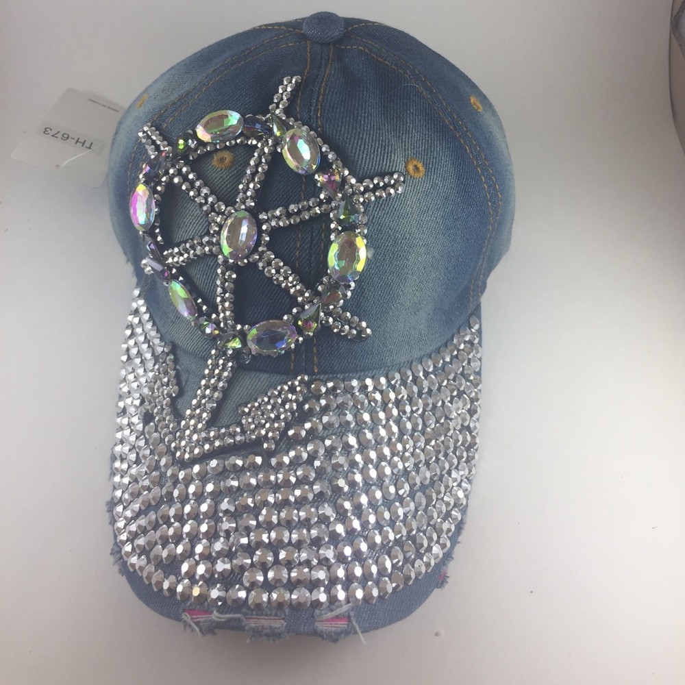 Rhinestone baseball cap