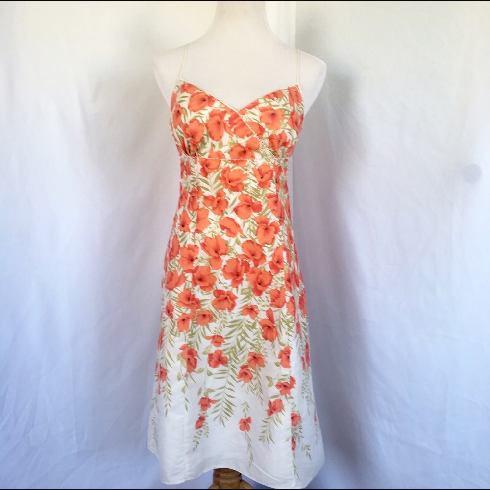SOLD Ann Taylor Summer Dress SZ 6 - Picture 1 of 3