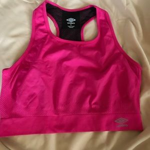 Pink Sports Bra