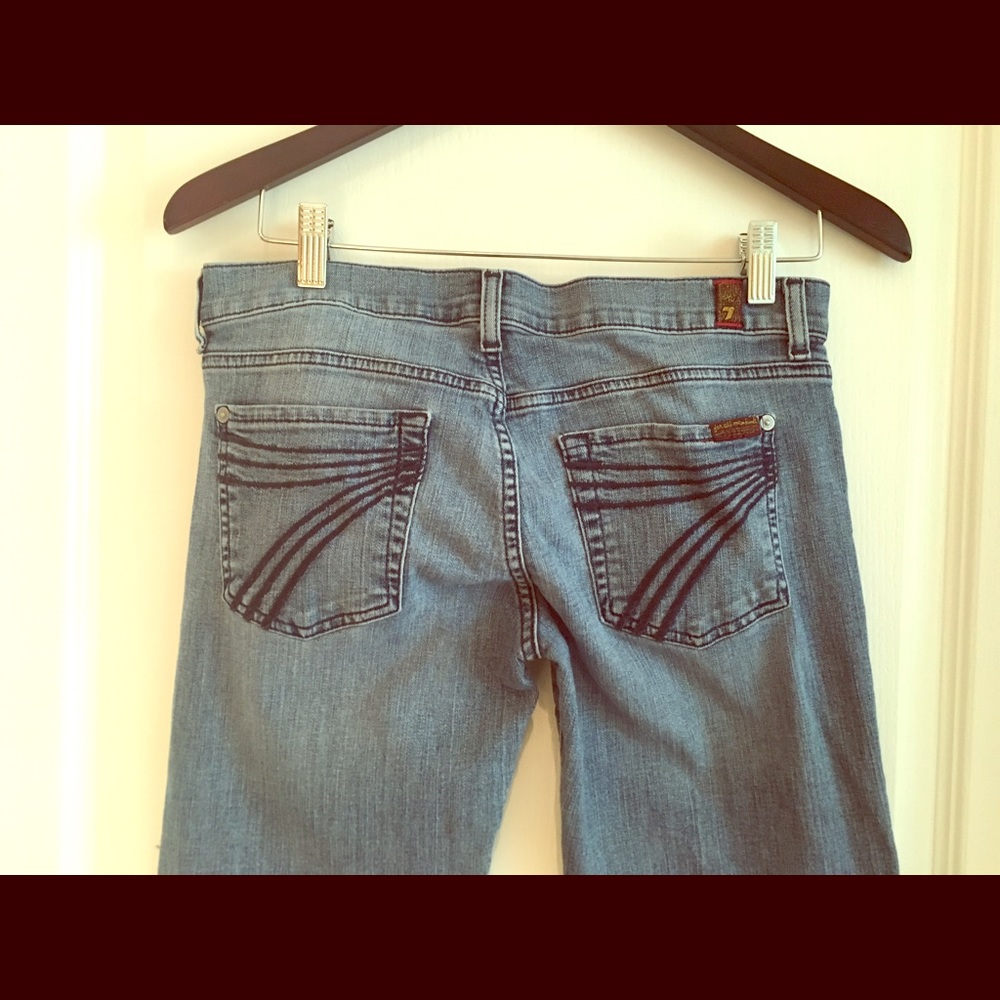 EUC! Seven for All Mankind Dojo jeans, size 29