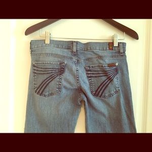 EUC! Seven for All Mankind Dojo jeans, size 29