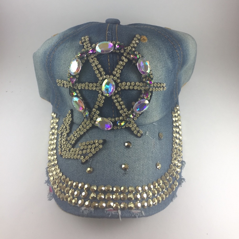 Anchor baseball cap
