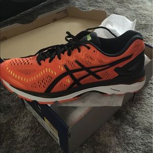 Men's size 12 Asics never worn.