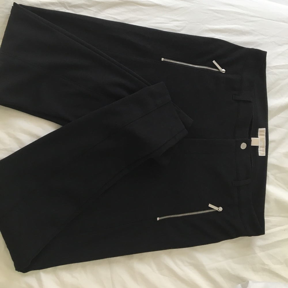 Michael Kors size 10 black stretch skinny pants!!!