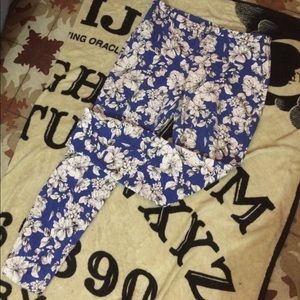 Flower Print Cargos