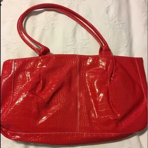 Bright Red Handbag